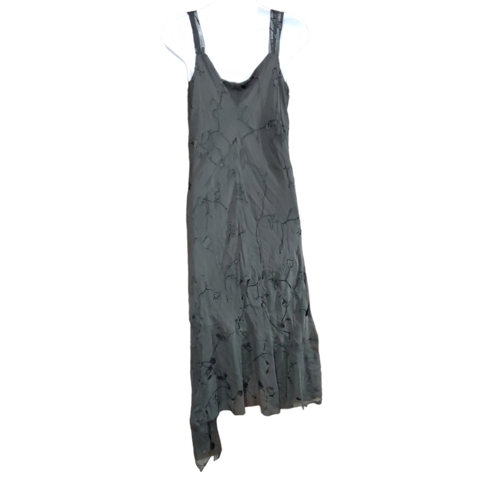 STUNNING Johnathan Martin Silk Black Dress - Picture 4 of 10